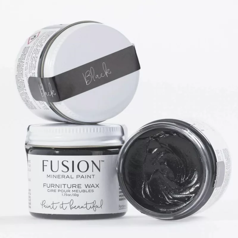 Fusion Furniture Wax 200g - Black