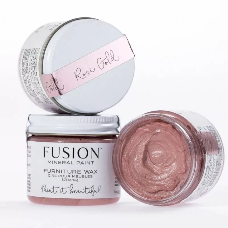 Fusion Furniture Wax 50g - Rose Gold