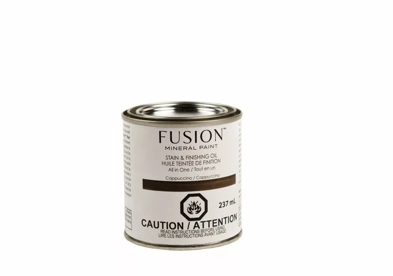 Fusion Stain & Finishing Oil - All in One - Cappuccino